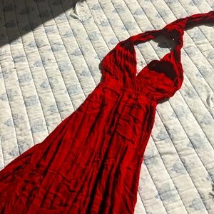 Red Infinity dress 🍷 ❤️